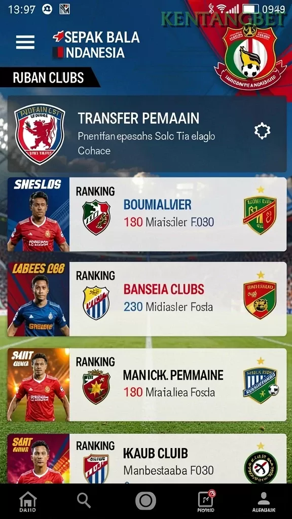 Cuplikan layar SUBUR88 — menu navigasi